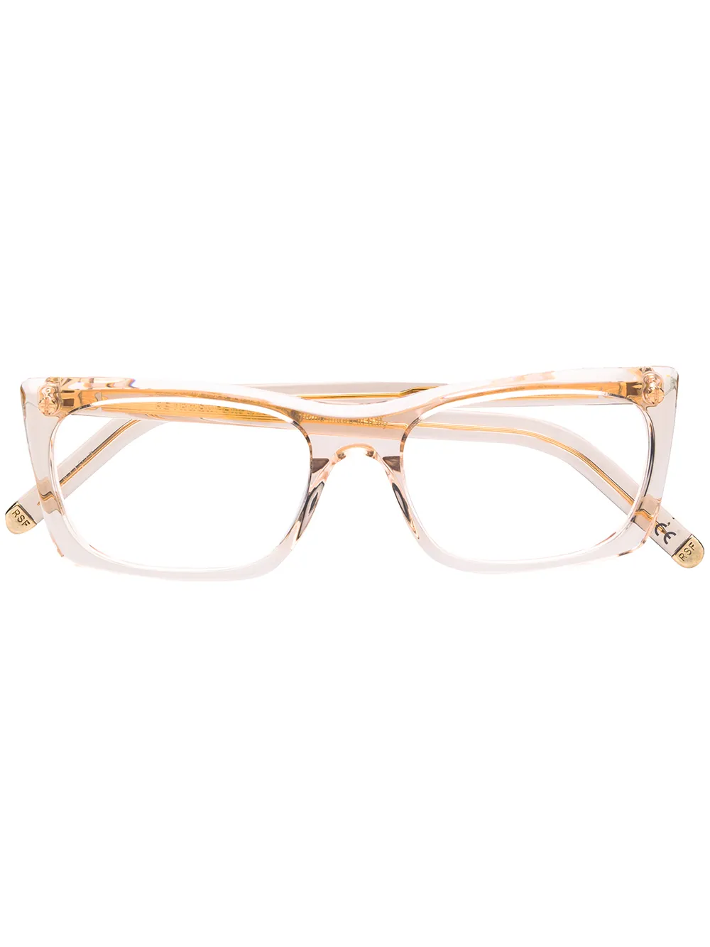 

Retrosuperfuture Fred cat-eye glasses - Neutrals