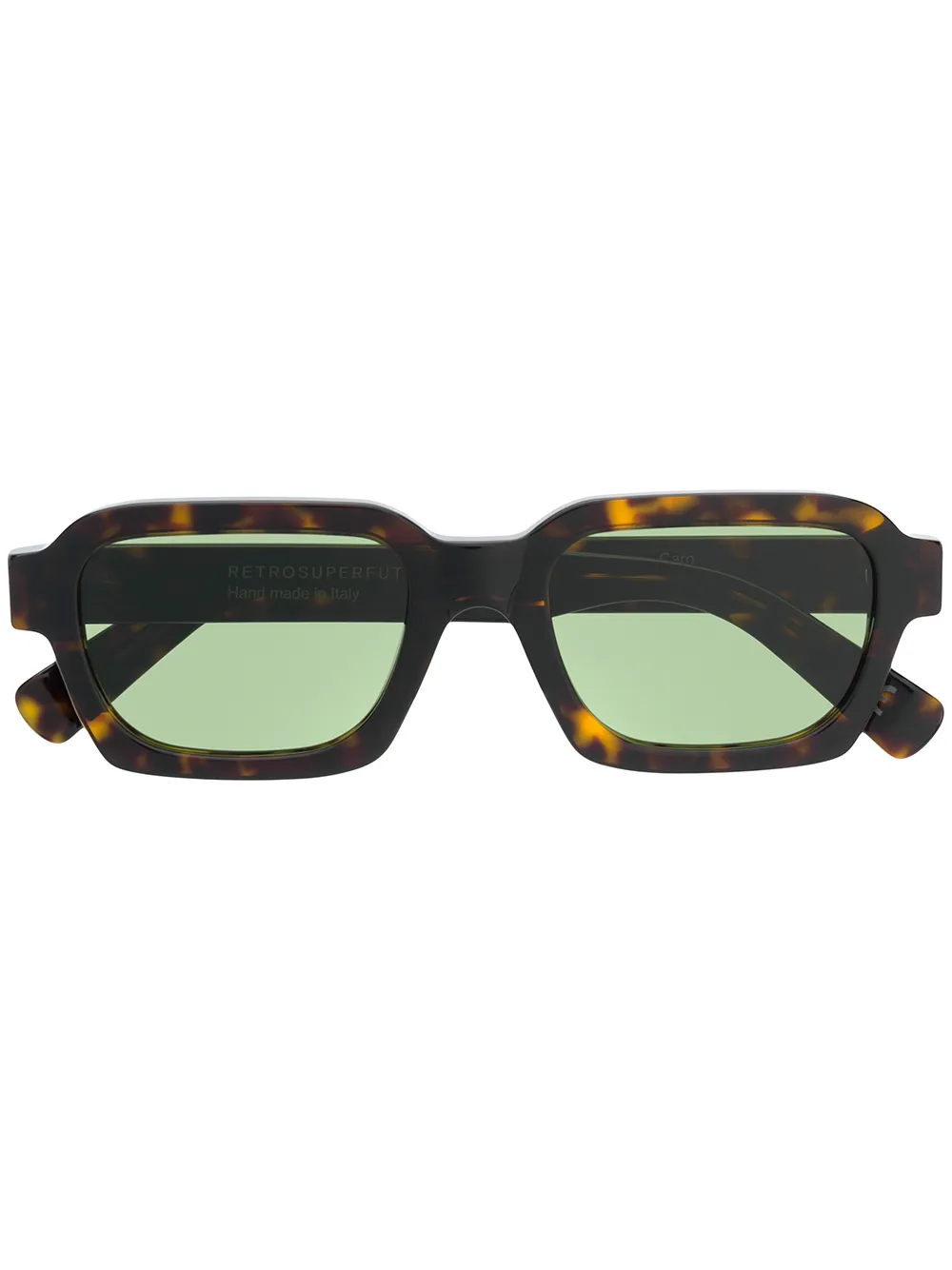 Retrosuperfuture rectangular frame sunglasses | Brown | Image 1