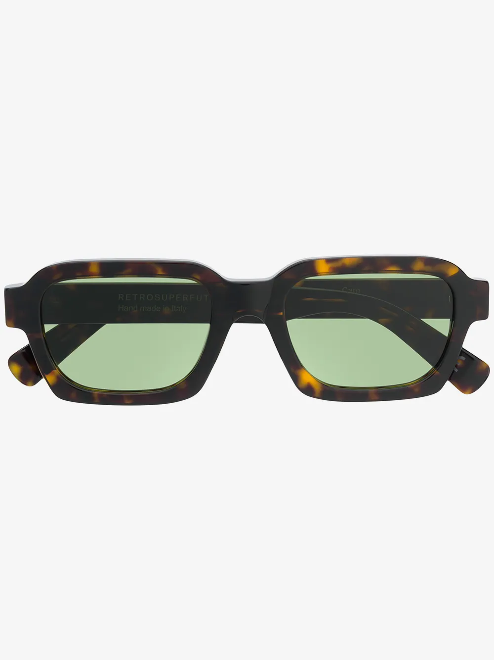 Retrosuperfuture rectangular frame sunglasses | Brown | Image 1