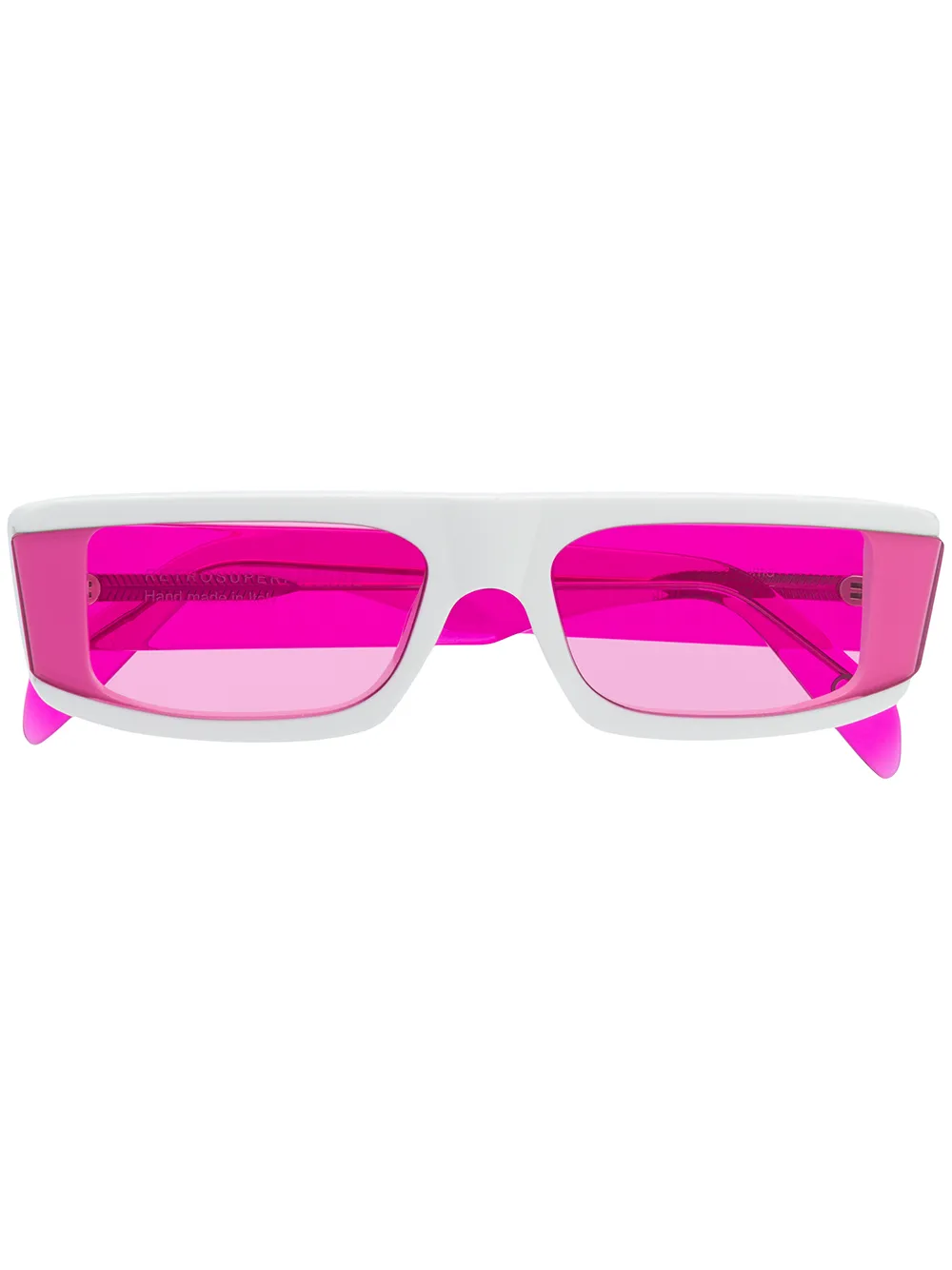 

Retrosuperfuture rectangular frame sunglasses - White