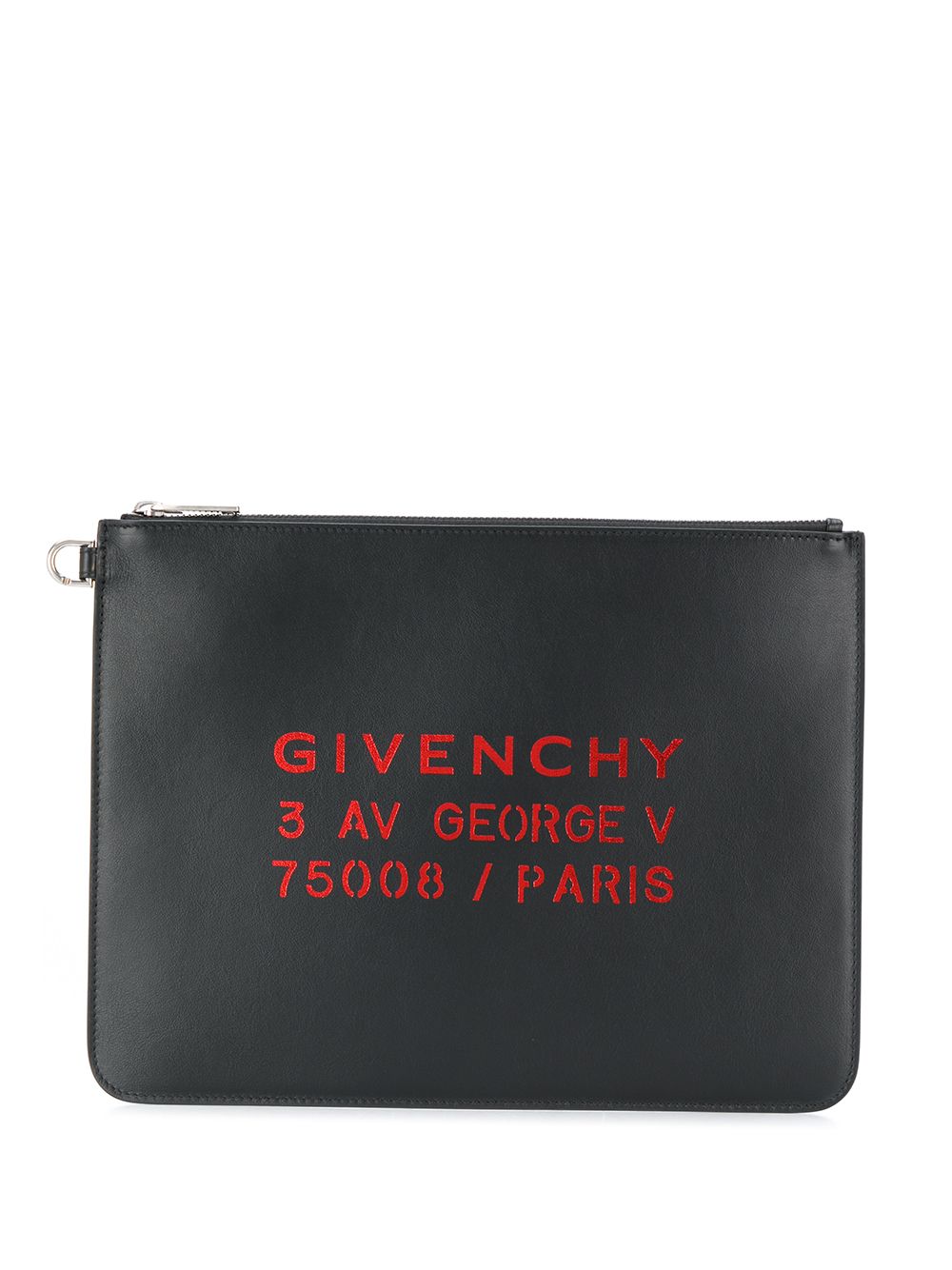 фото Givenchy клатч с принтом и логотипом