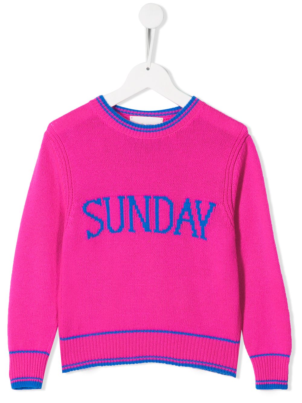 фото Alberta ferretti kids трикотажный свитер sunday