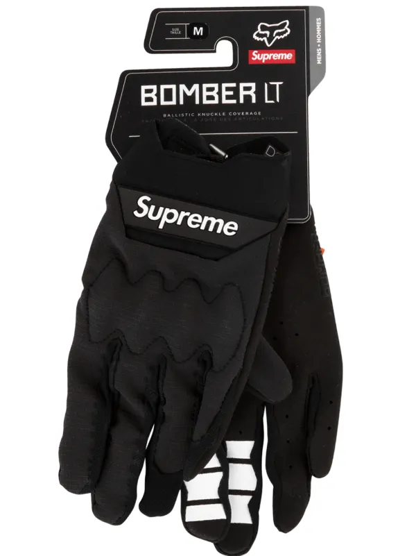 supreme black gloves