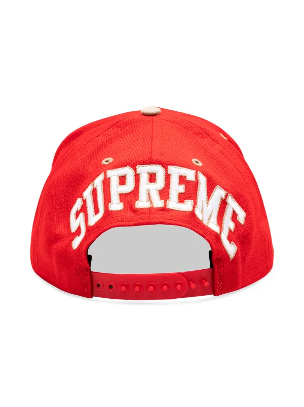 supreme arc logo hat