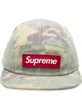 Supreme Washed Out Camo Cap Green FARFETCH UZ