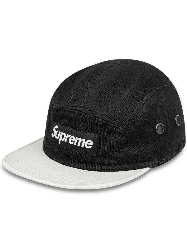 Supreme two-tone Camp Cap - Farfetch