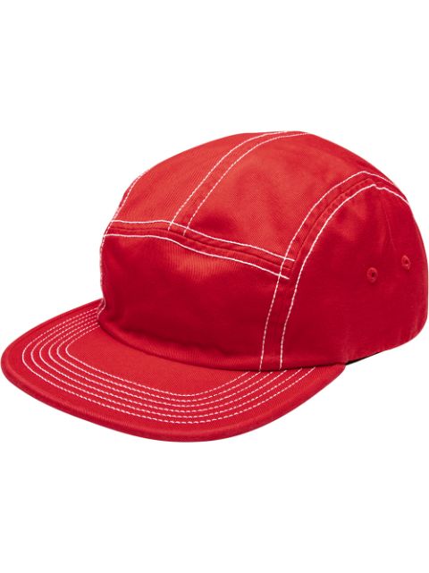 supreme fitted rear patch camp cap