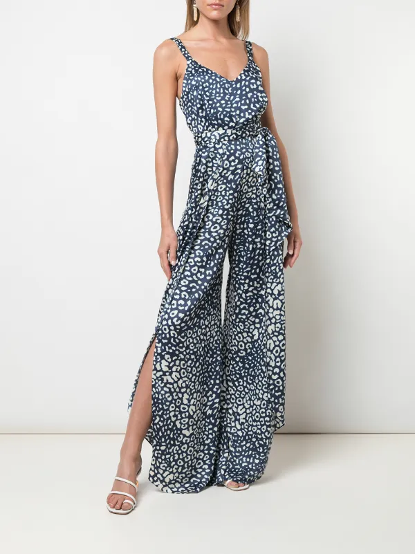 alexis leopard jumpsuit