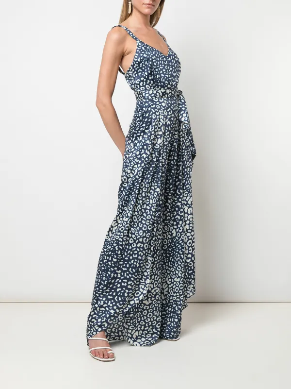 alexis leopard jumpsuit