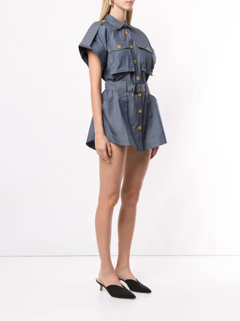 Acler delton shirt dress Clearance