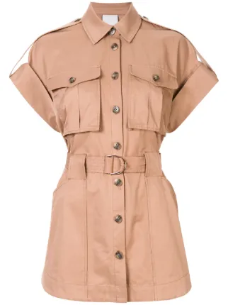 Acler delton shirt dress Clearance