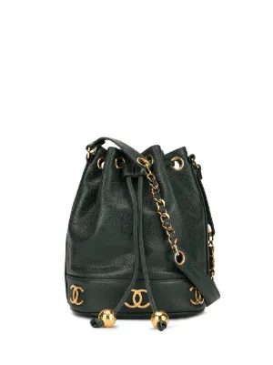 drawstring shoulder bag by Chanel Pre-Owned, available on farfetch.com for $6899 Shay Mitchell Bags SIMILAR PRODUCT