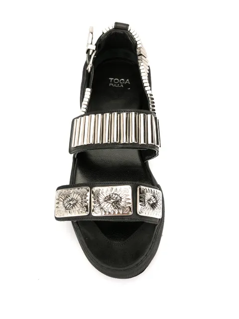 Toga Pulla embellished flat sandals FTGPWJ66409099 - 3