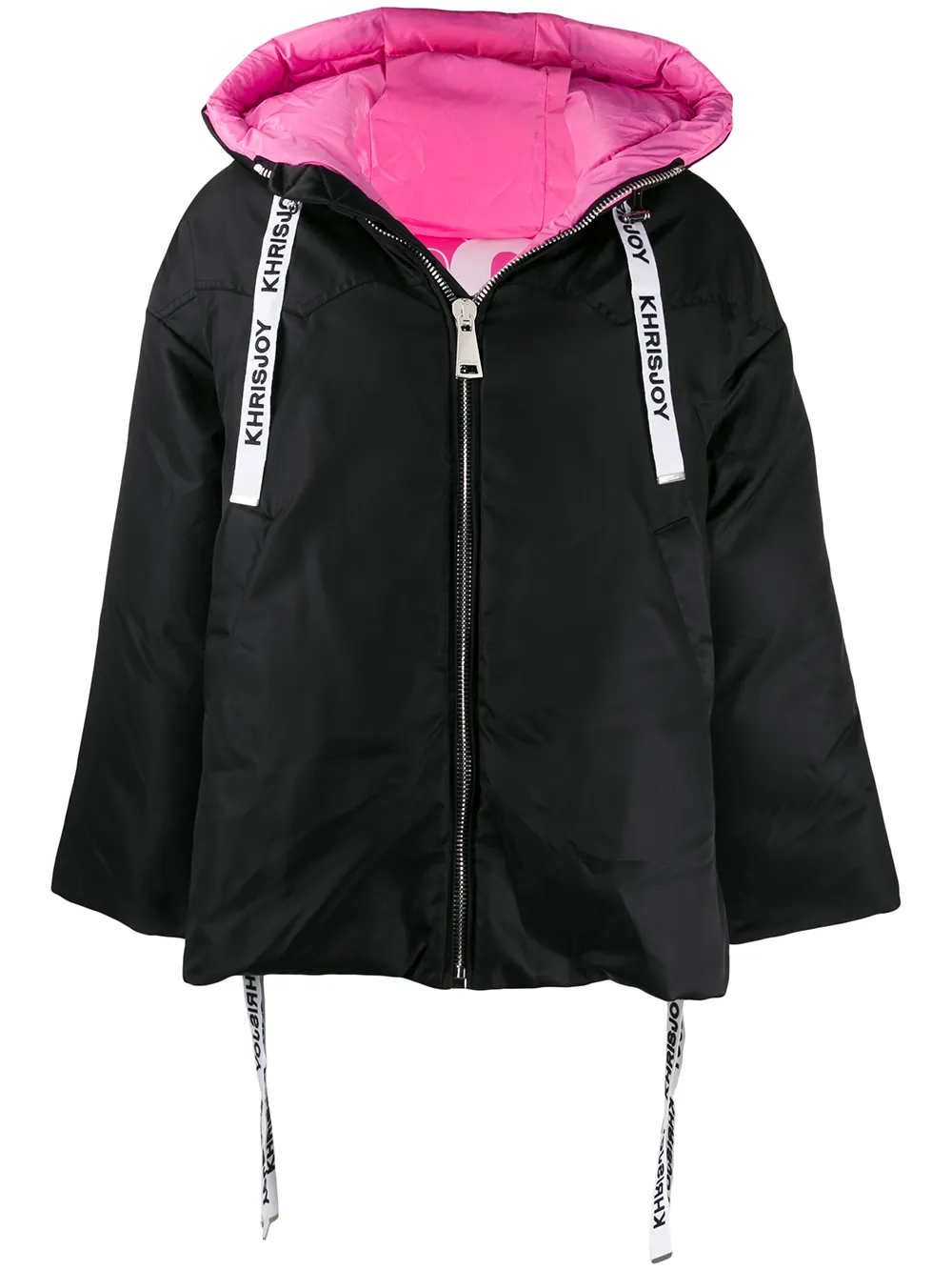 Khrisjoy куртка-пуховик с капюшоном