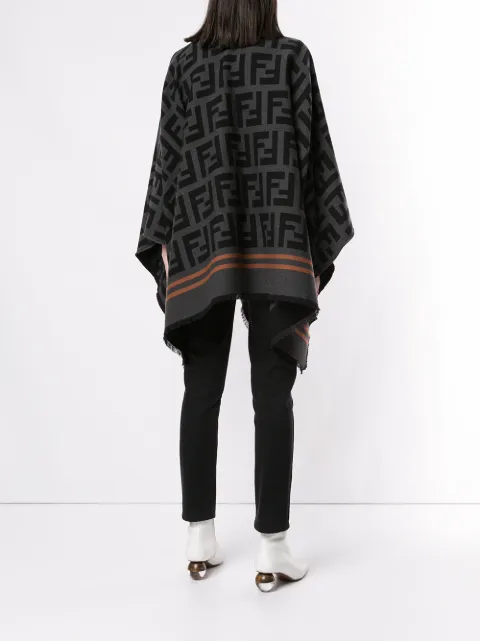 fendi ff poncho