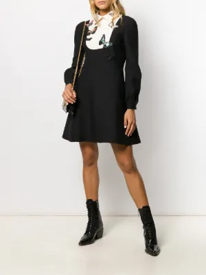VIP★VALENTINO GARAVANI ミニワンピース ドレス ラッフル付き Valentino Garavani | 最大70%OFF | THE OUTNET (アウトネット)