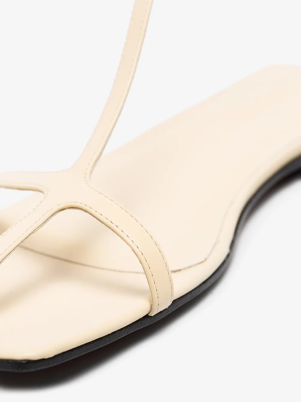 NEOUS YELLOW JACQUI LEATHER SANDALS,00176A1514314158