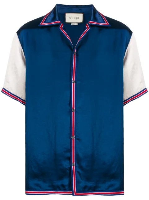 gucci camp collar shirt