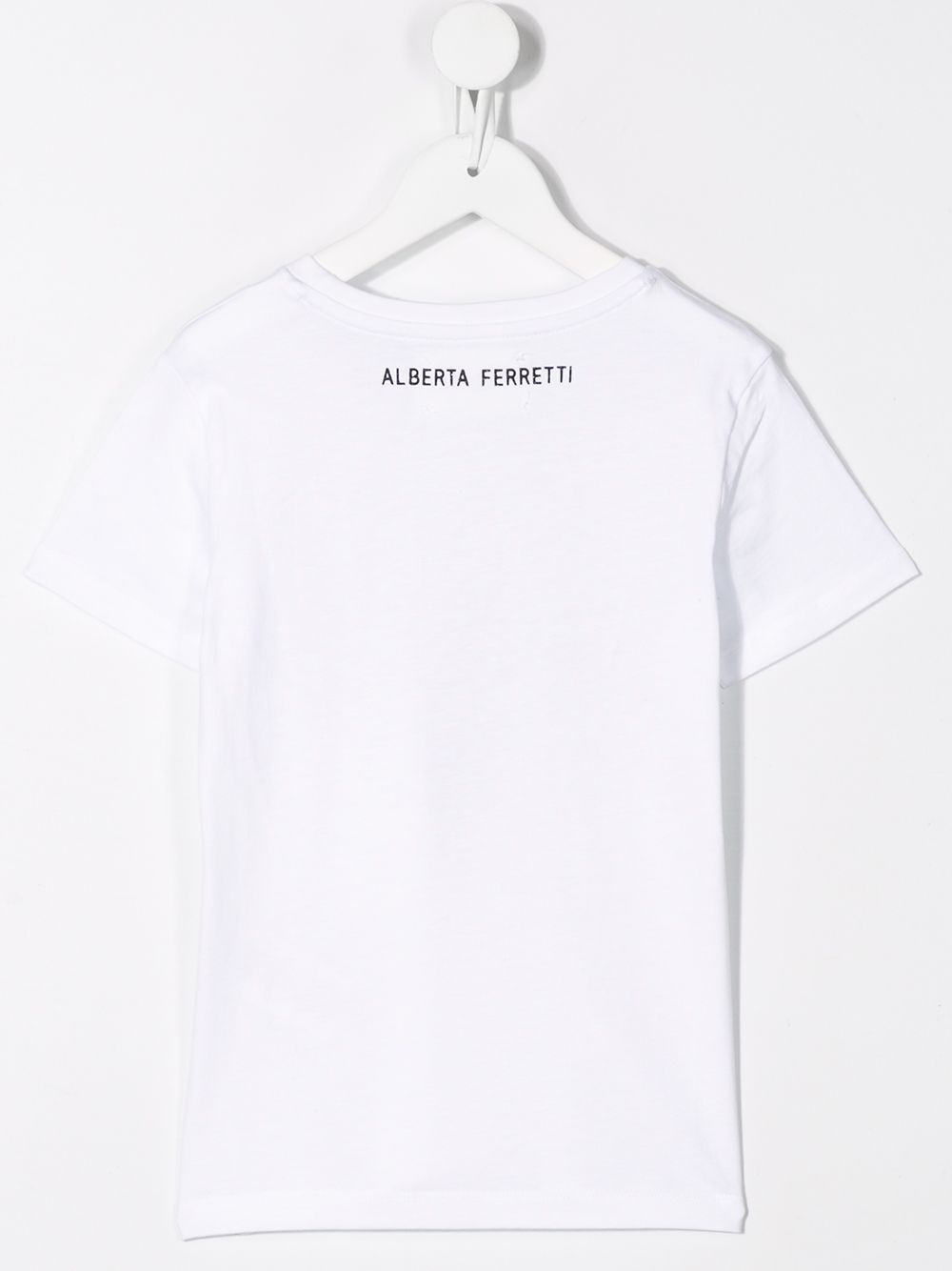 фото Alberta ferretti kids футболка с надписью