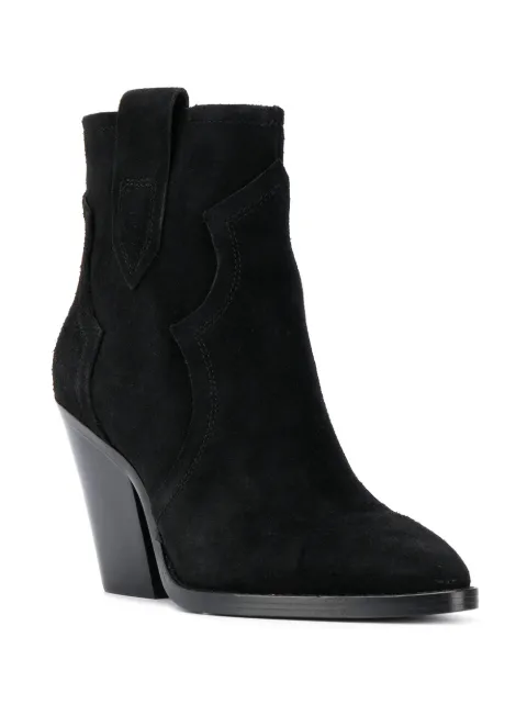 ASH ESQUIRE HEEL ANKLE BOOTS
