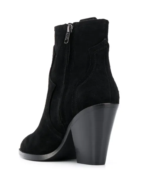 ASH ESQUIRE HEEL ANKLE BOOTS