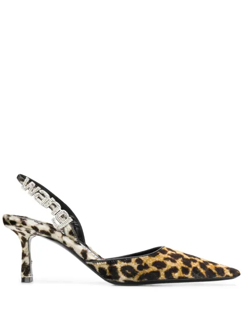 ALEXANDER WANG EMBELLISHED KITTEN PUMPS