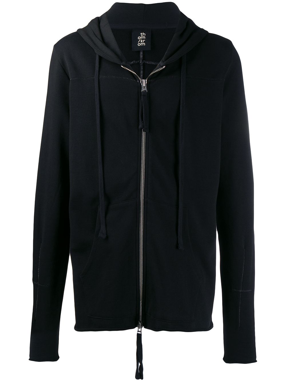 Thom Krom Zipped Drawstring Hoodie - Farfetch