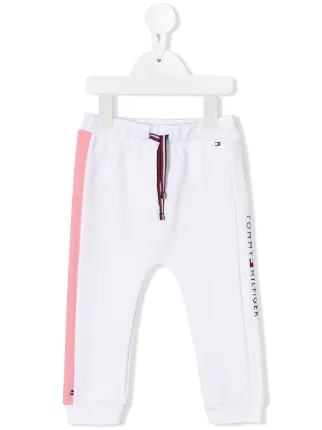 tommy hilfiger side stripe joggers