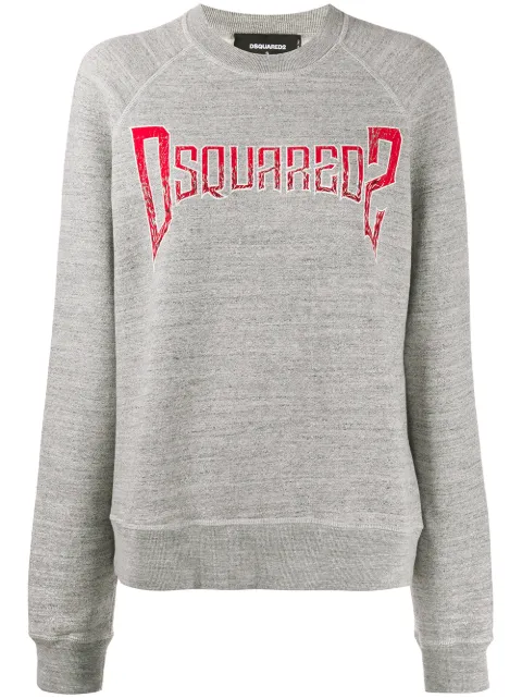 DSQUARED2 logo print jumper