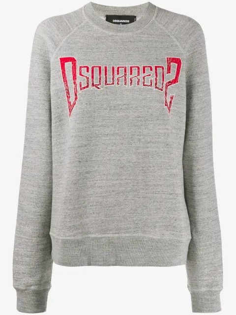 DSQUARED2 logo print jumper