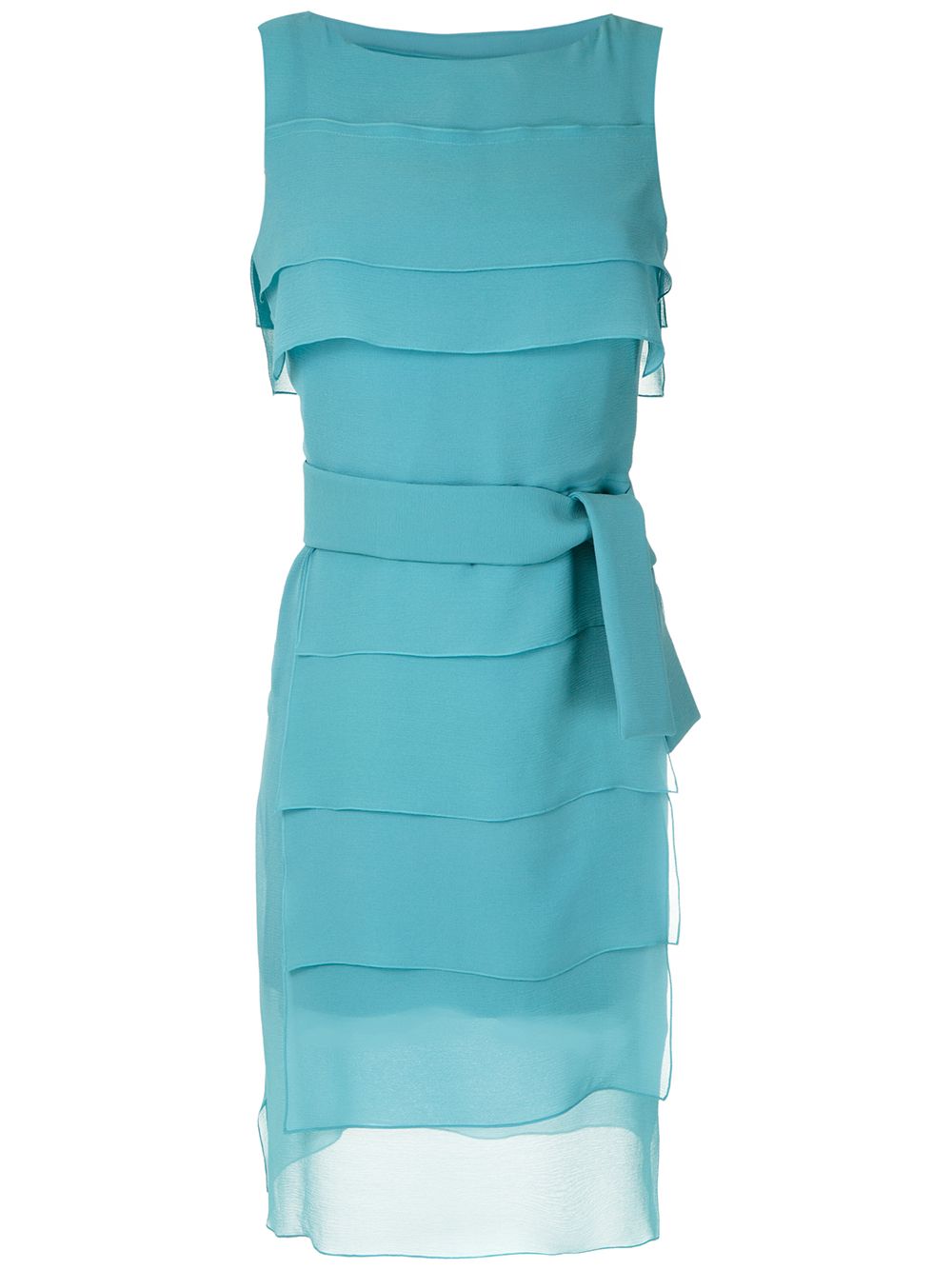 Gloria Coelho Layered Short Dress In Blue | ModeSens