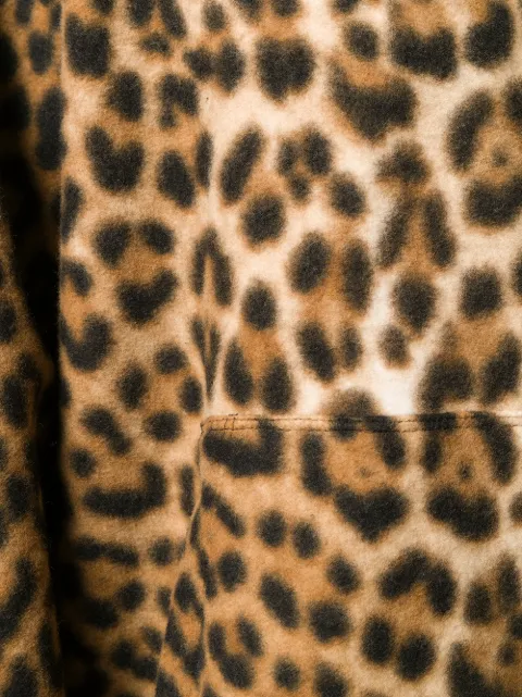 N°21 ANIMAL PRINT HOODED JACKET