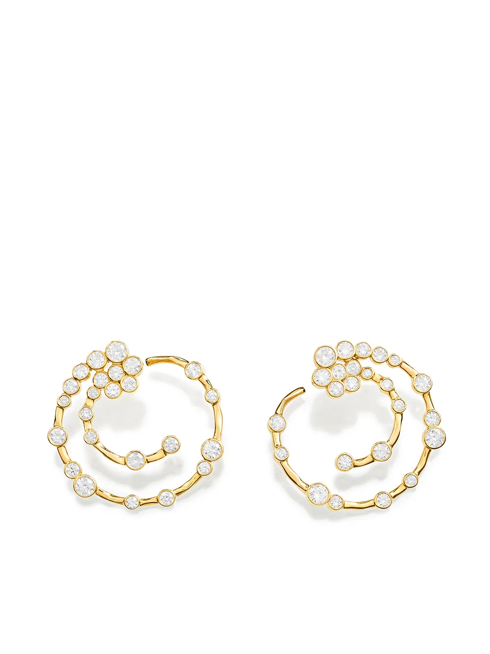 

IPPOLITA aretes Starlet Supernova en oro amarillo de 18kt con diamantes - Dorado