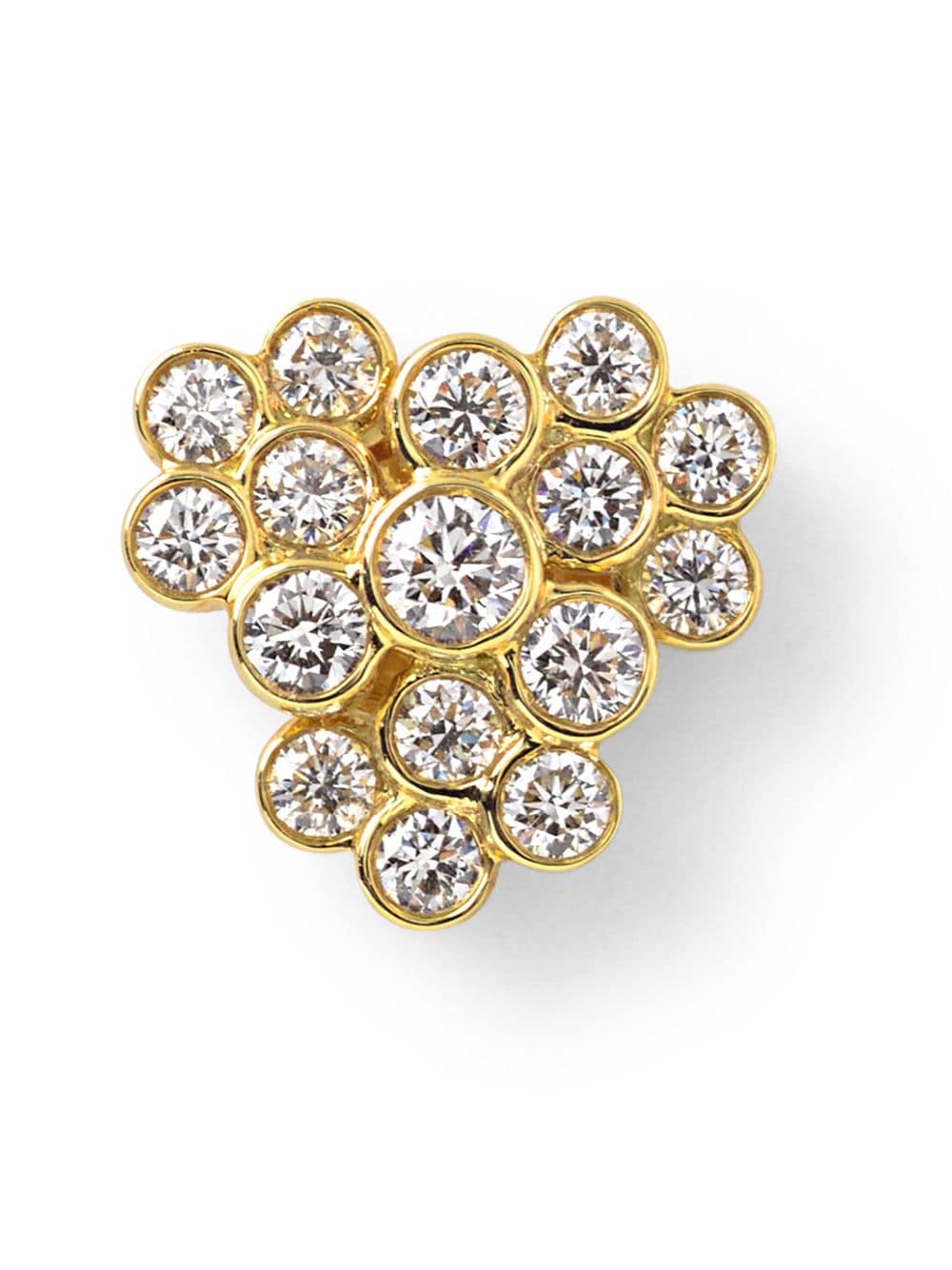 IPPOLITA 18kt Yellow Gold Stardust Starlet Cluster Diamond Studs - Farfetch