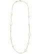 Image 1 of IPPOLITA 18kt yellow gold Polished Rock Candy mother-of-pearl station necklace