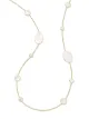 IPPOLITA 18kt yellow gold Polished Rock Candy mother-of-pearl station necklace