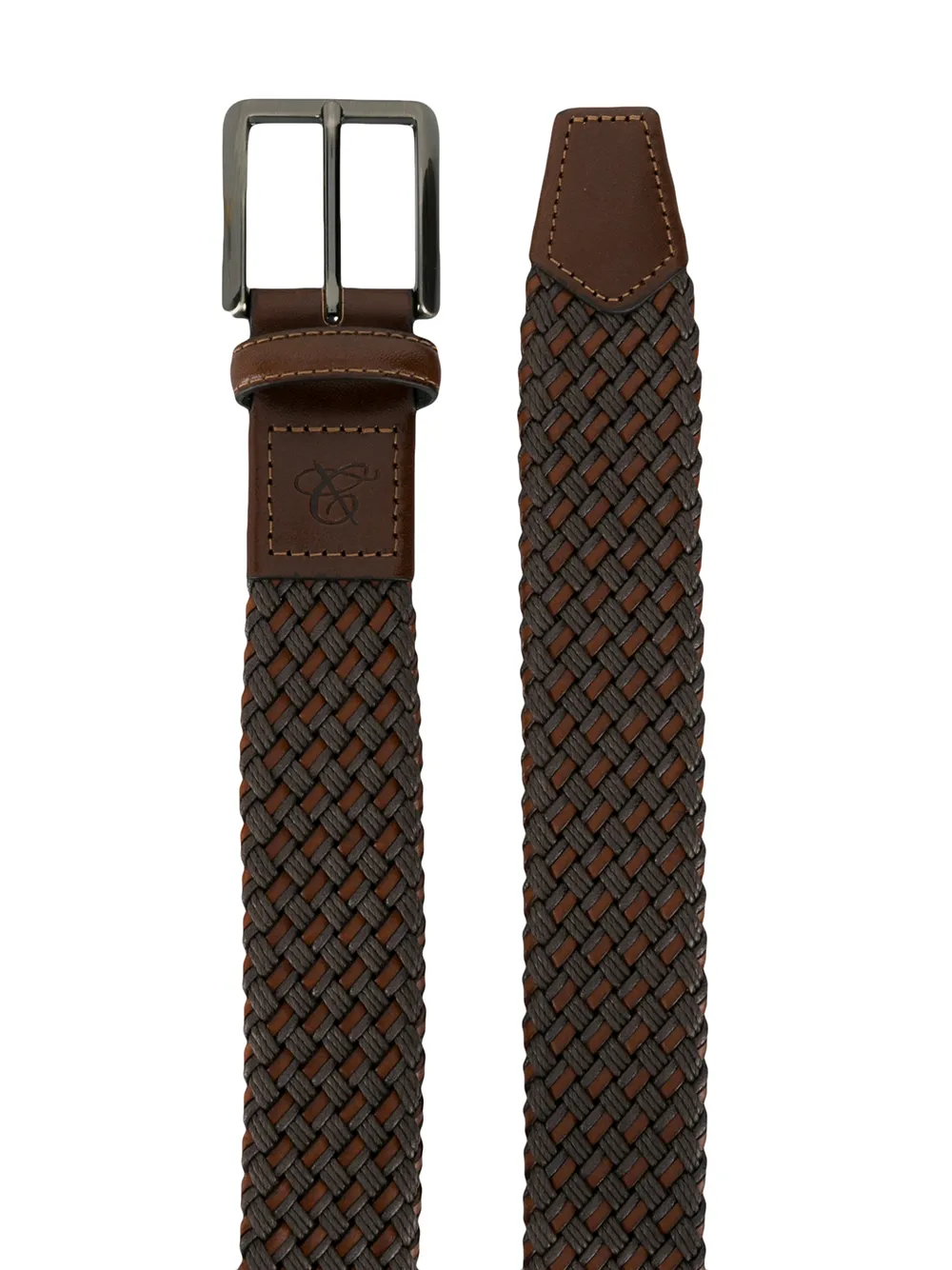 фото Canali плетеный ремень