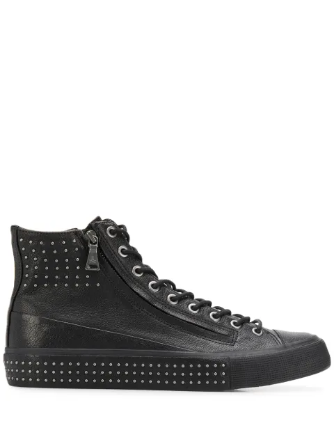 John Varvatos High-Top-Turnschuhe Mit Nieten - Tendenza classica, vale la pena avere John Varvatos High-Top-Turnschuhe Mit Nieten - Tendenza classica, vale la pena avere