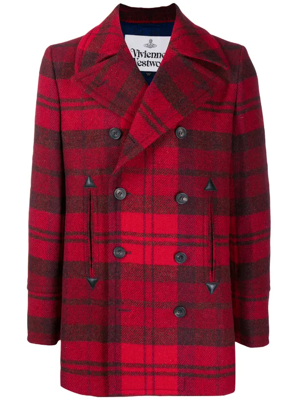 tartan red jacket