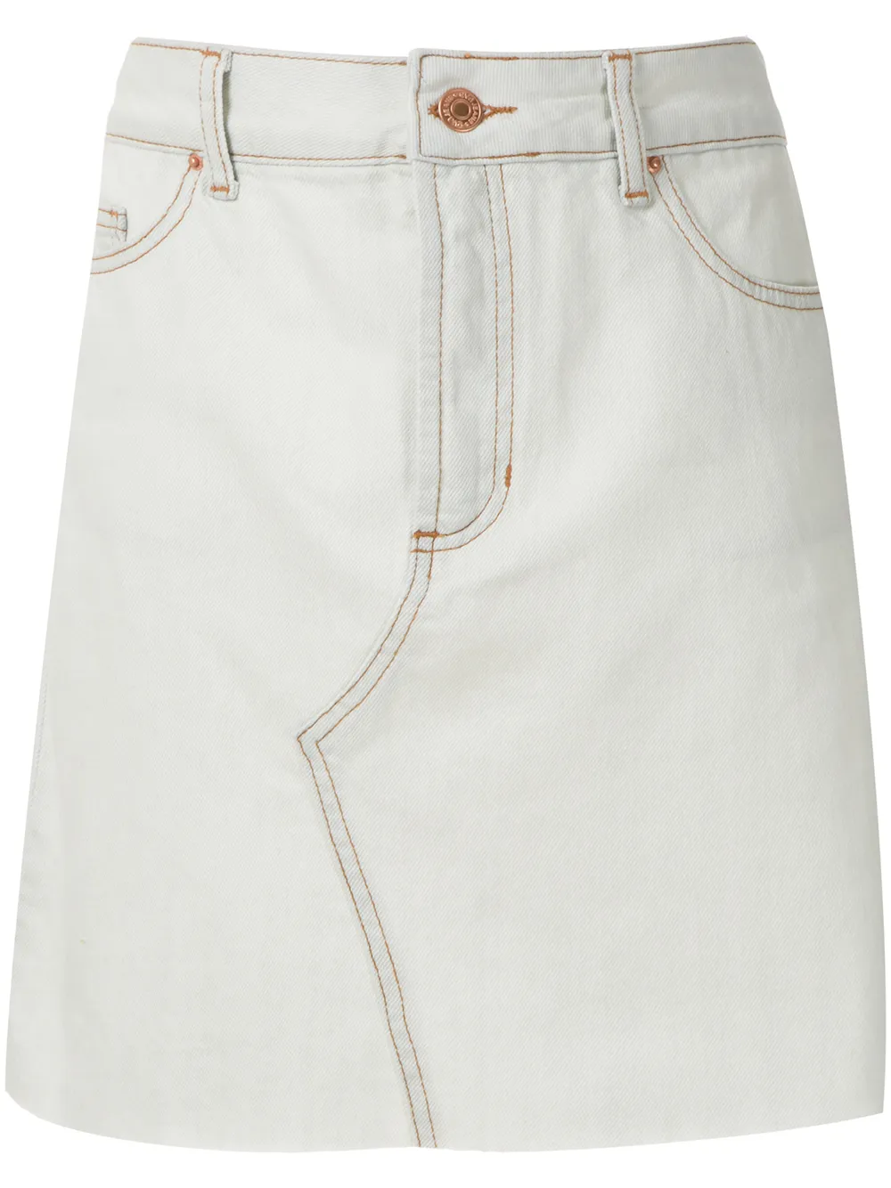 Click to view more detailed imagery on our partner's website Eva White Blue Denim Shorts