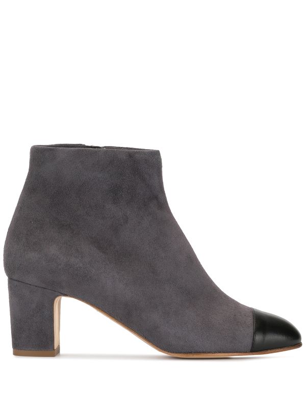 Rupert Sanderson Contrast Zipped Ankle 