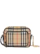 Image 1 of Burberry Vintage Check Cotton Camera Bag