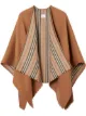 الصورة 1 من Burberry كيب مزين بخطوط
