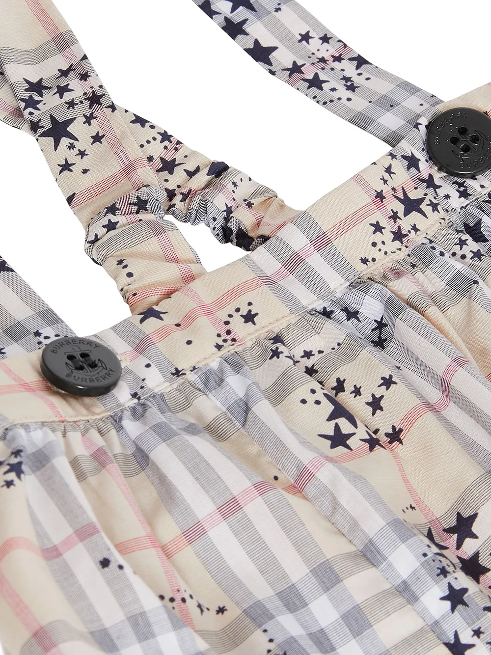 фото Burberry kids подарочный набор для новорожденного в клетку vintage check