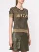 Fendi Pre-Owned Pequin pattern knitted top