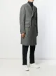 Z Zegna checked double-breasted coat