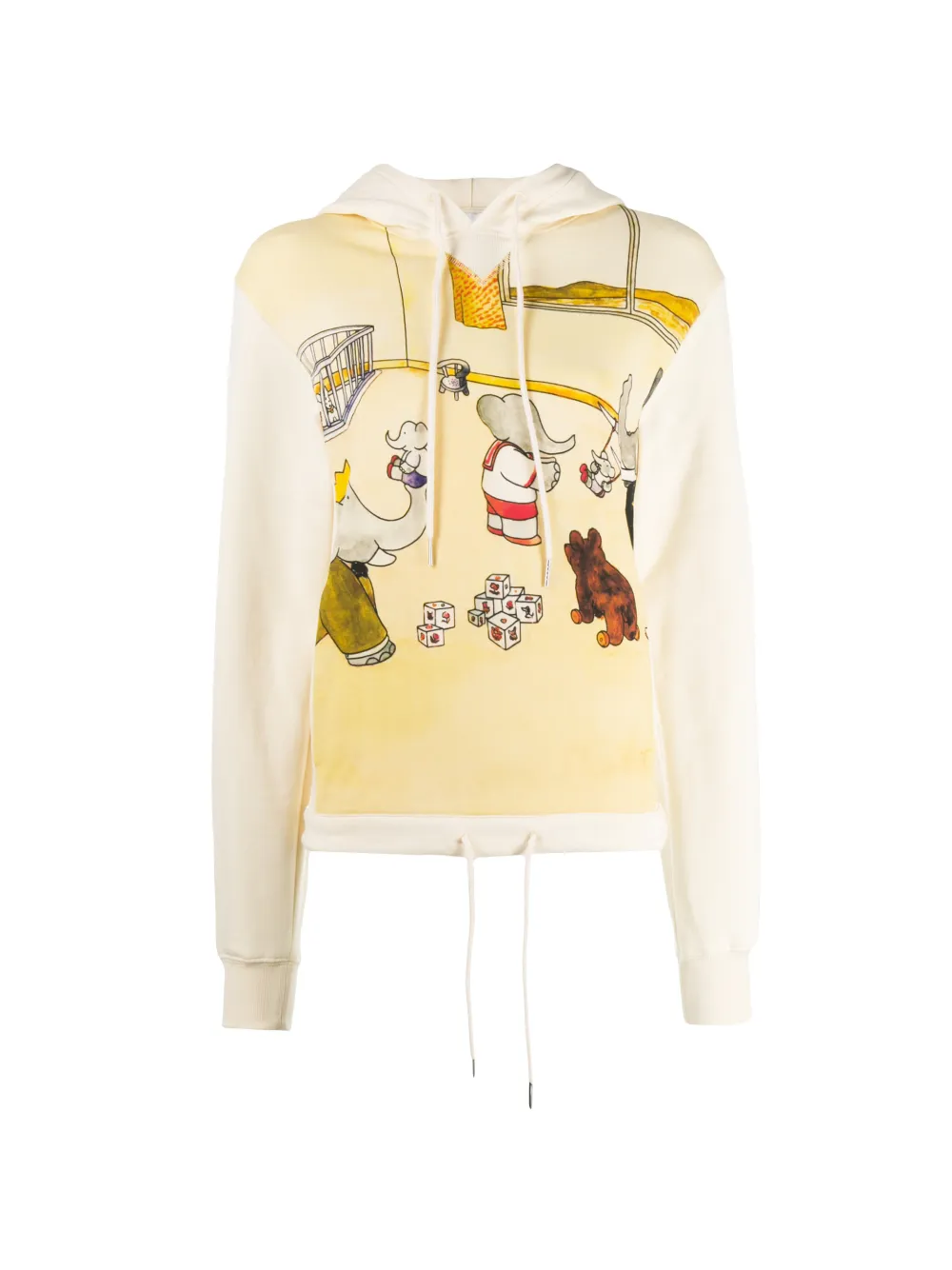 Elephant print hoodie | Lanvin | Eraldo 