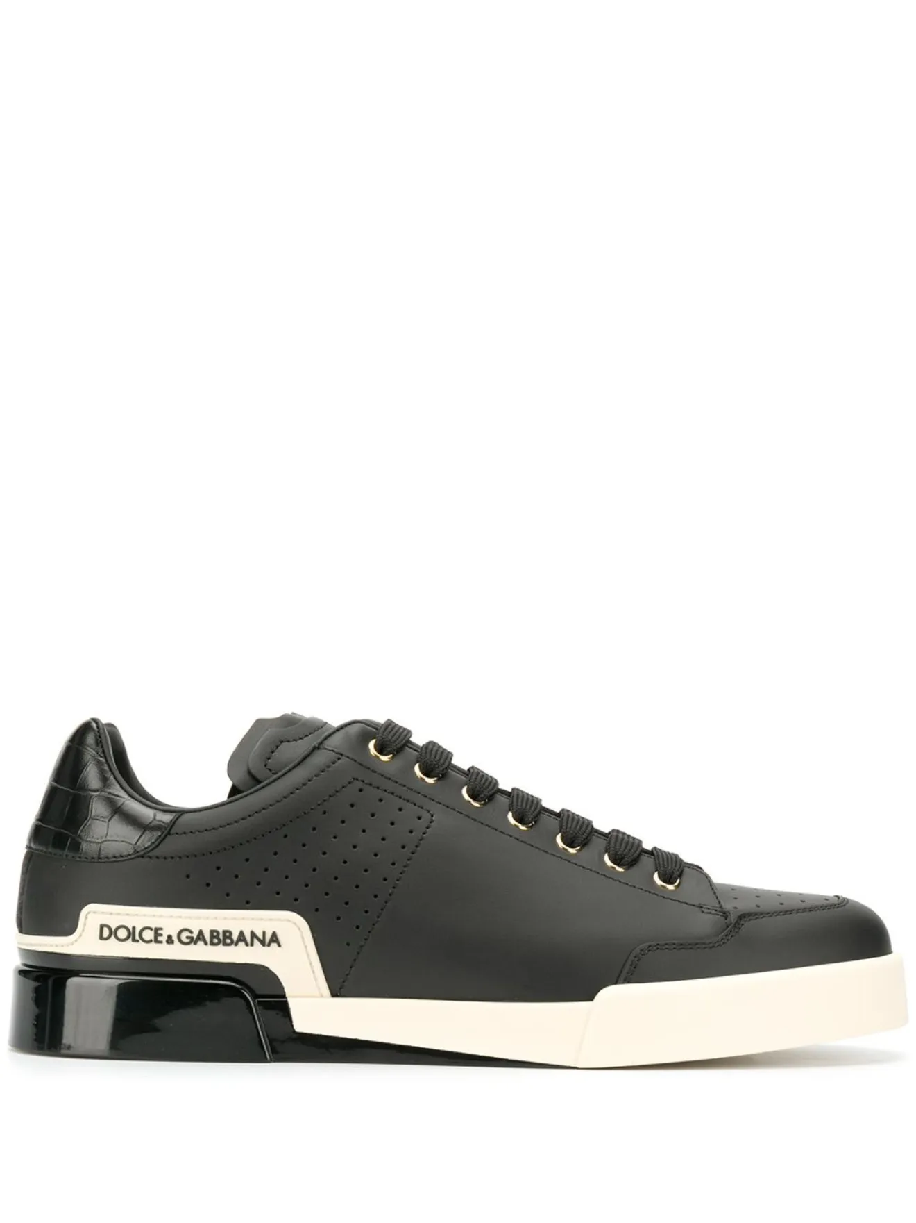 dolce and gabbana portofino sneakers black