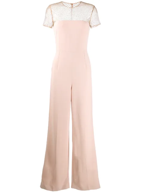 Stella McCartney mesh panel jumpsuit