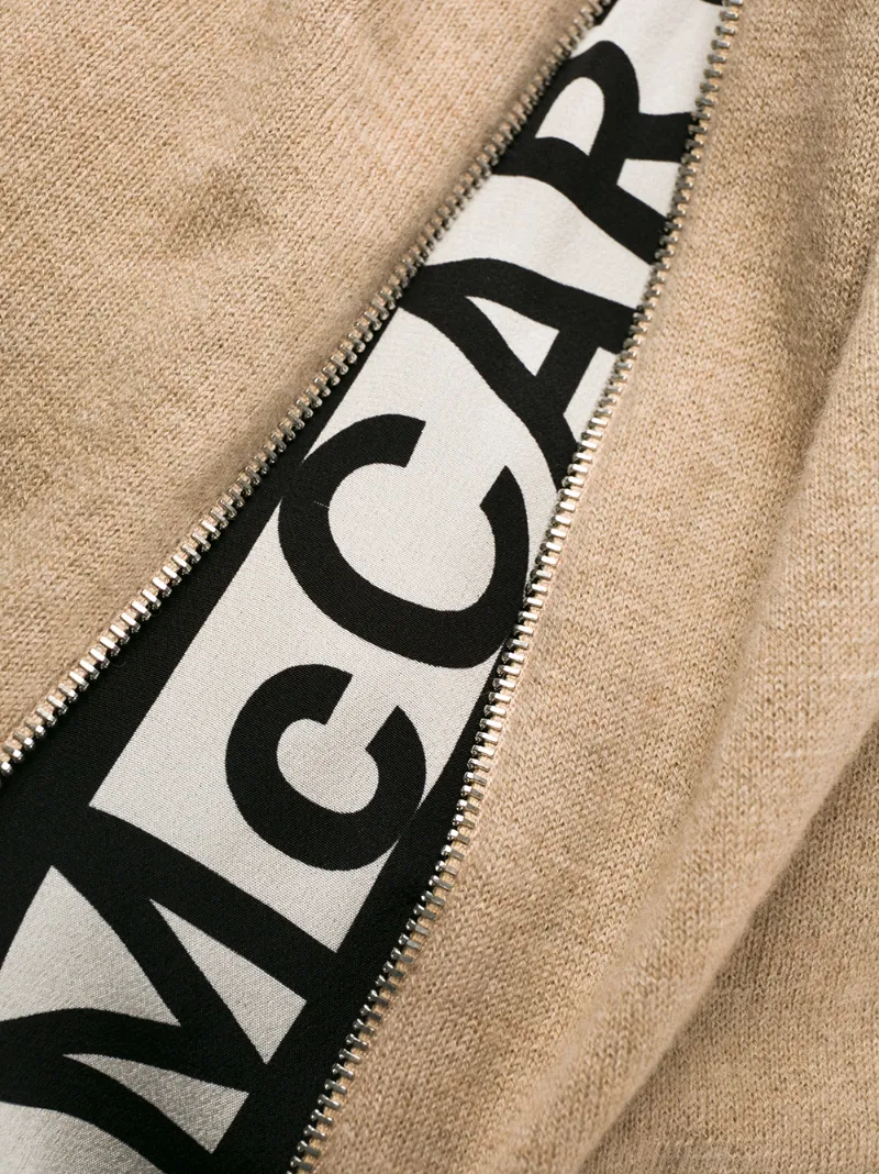 STELLA MCCARTNEY LOGO BAND CARDIGAN